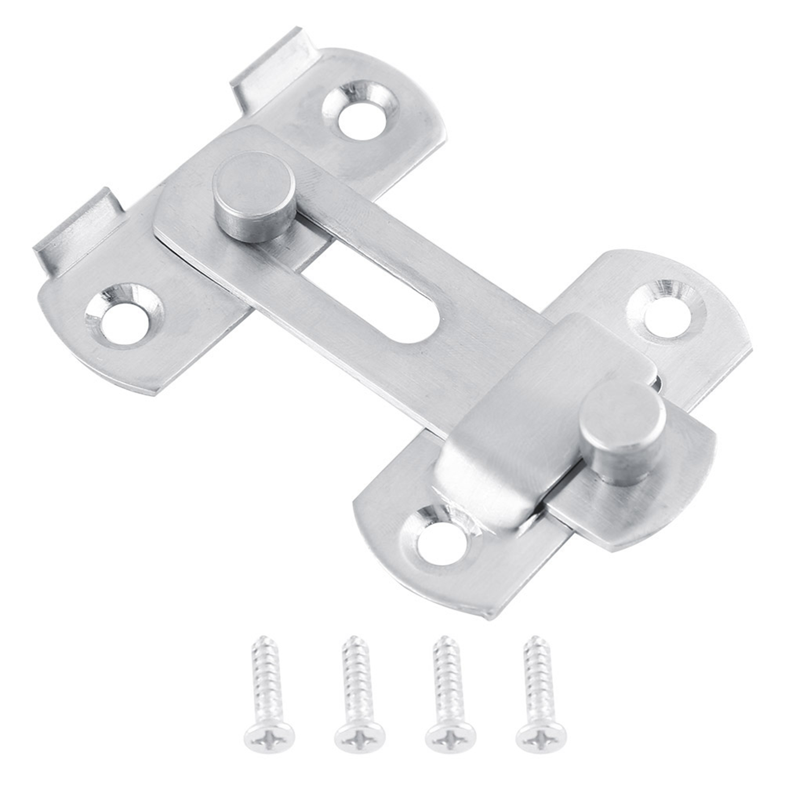 Loquet De Verrouillage En Acier Inoxydable Pour Porte Coulissante, Accessoire Pour Fenêtre, Armoire Et Cabine D'Essayage