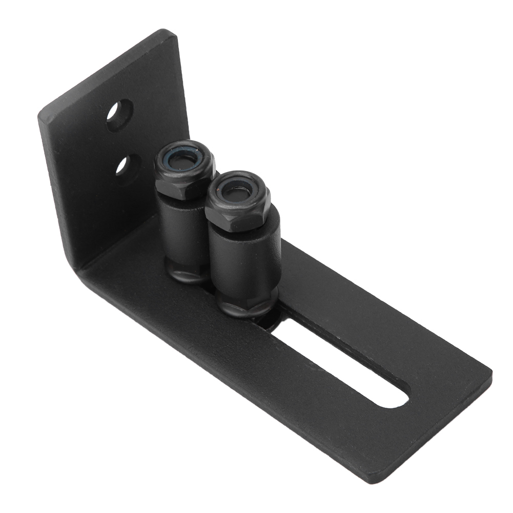 Quincaillerie De Fixation Murale Pour Rouleau De Guidage De Porte Coulissante De Grange Réglable En Bas De Plancher Ym-25g