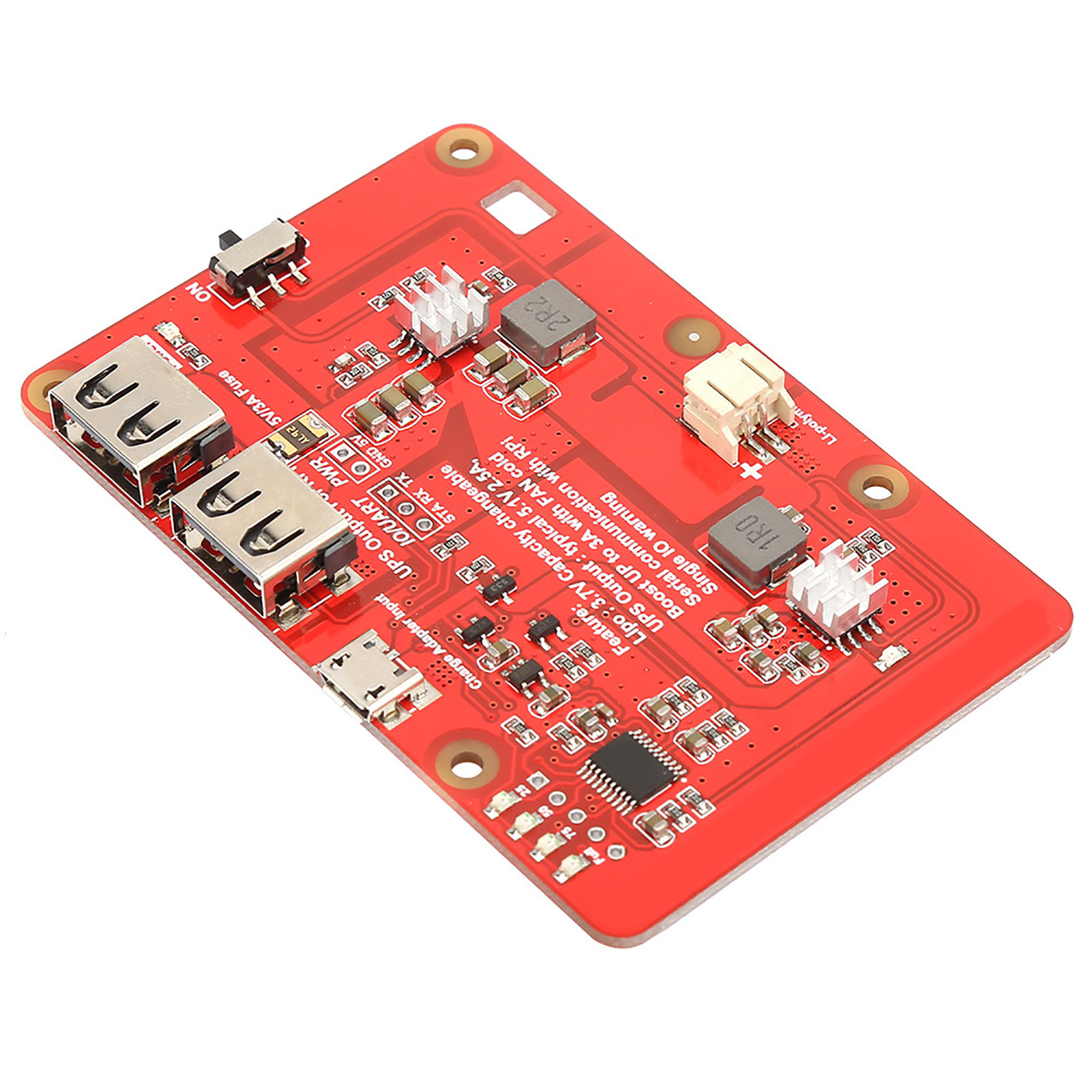 Carte D'Extension De Batterie Au Lithium Ups Avec Batterie Au Lithium De 4000 Mah Pour Raspberry Pi