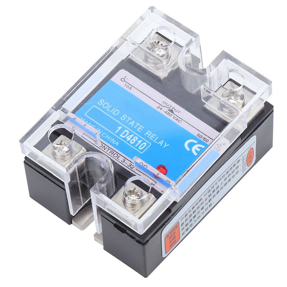Relais Statique 3-32 V Cc, Charge 24-480 V Ca, Équipements Électriques Ssr Cc/ca (berm-1d 4810)
