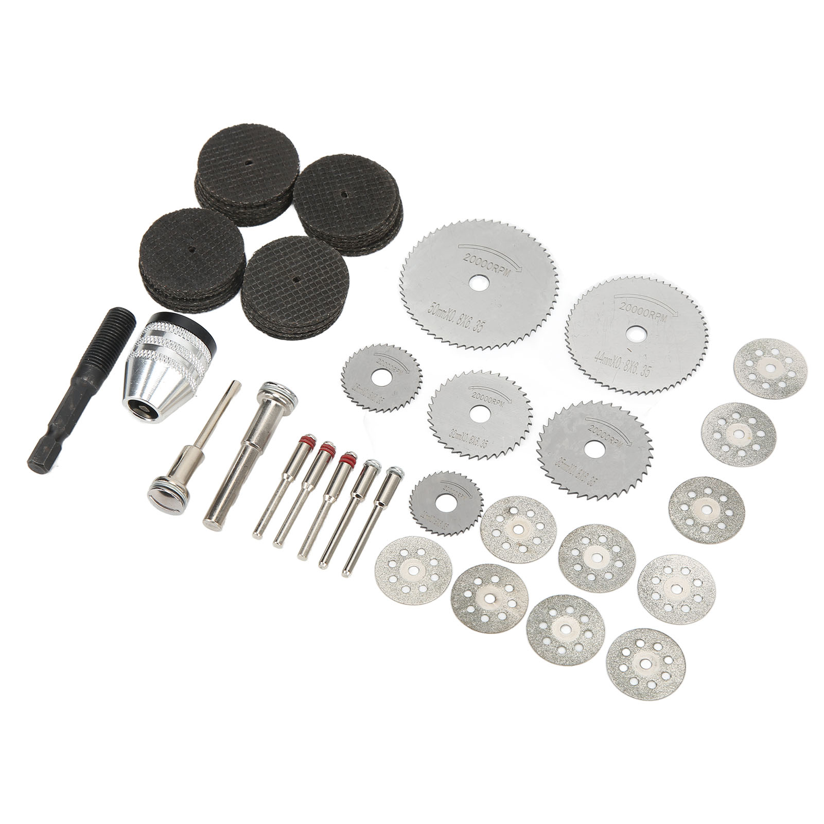 Kit De 60 Disques De Coupe Pour Outil Rotatif Et Lame De Scie Circulaire Pour Pierre Et Bois