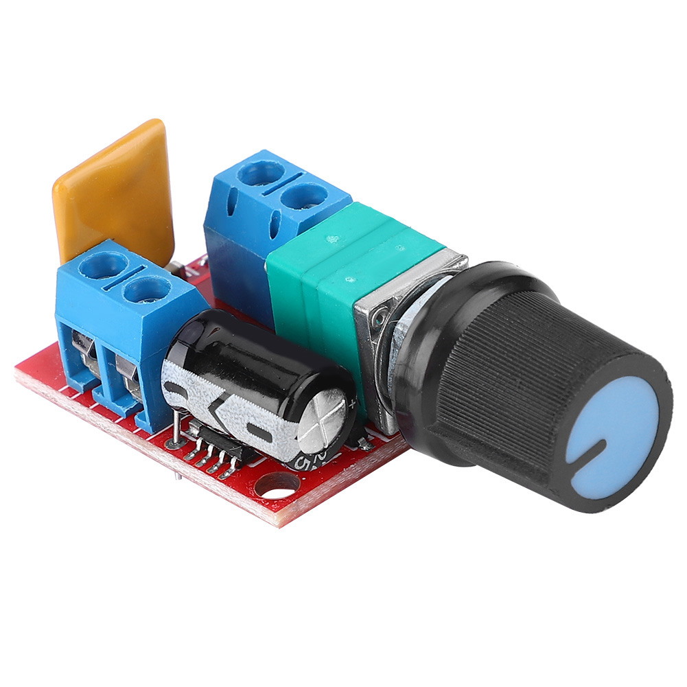 Contrôleur De Moteur Cc Miniature Pwm 3v/6v/12v/24v/35v, Régulation De Vitesse, 5a