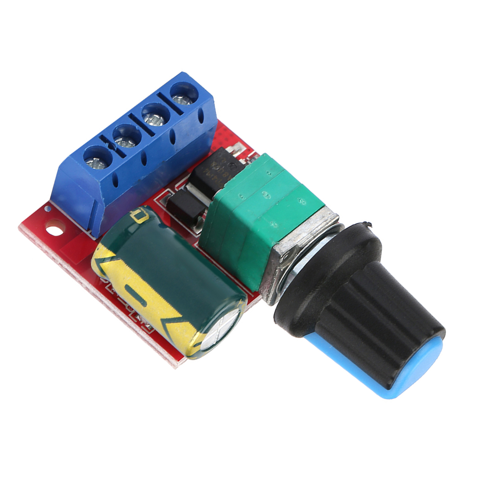 Contrôleur De Vitesse Pour Moteur Cc 5v-28v 5a Pwm, Régulateur De Tension, Variateur Led