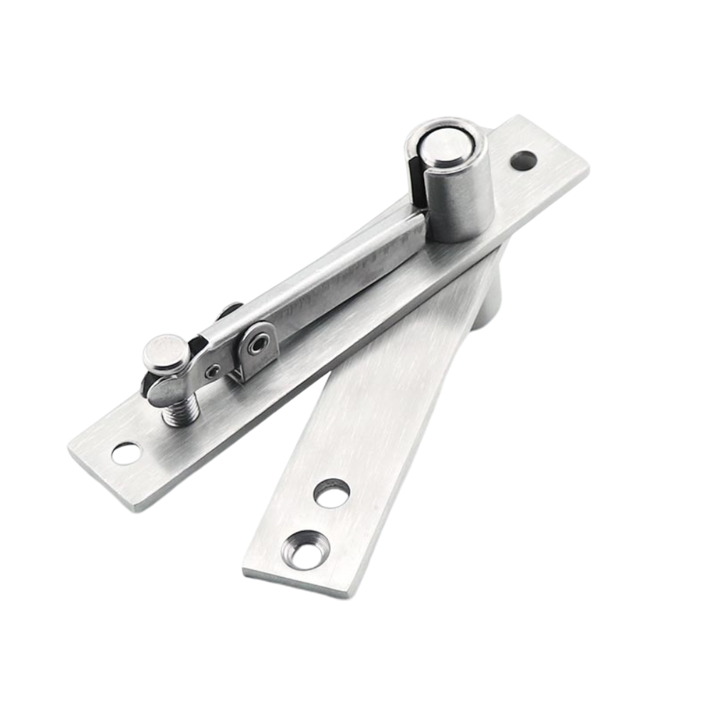 Charnières Pivotantes Invisibles En Acier Inoxydable À Rotation À 360 Degrés Pour Portes En Bois, Portes D'Armoires Et Portes En Alliage