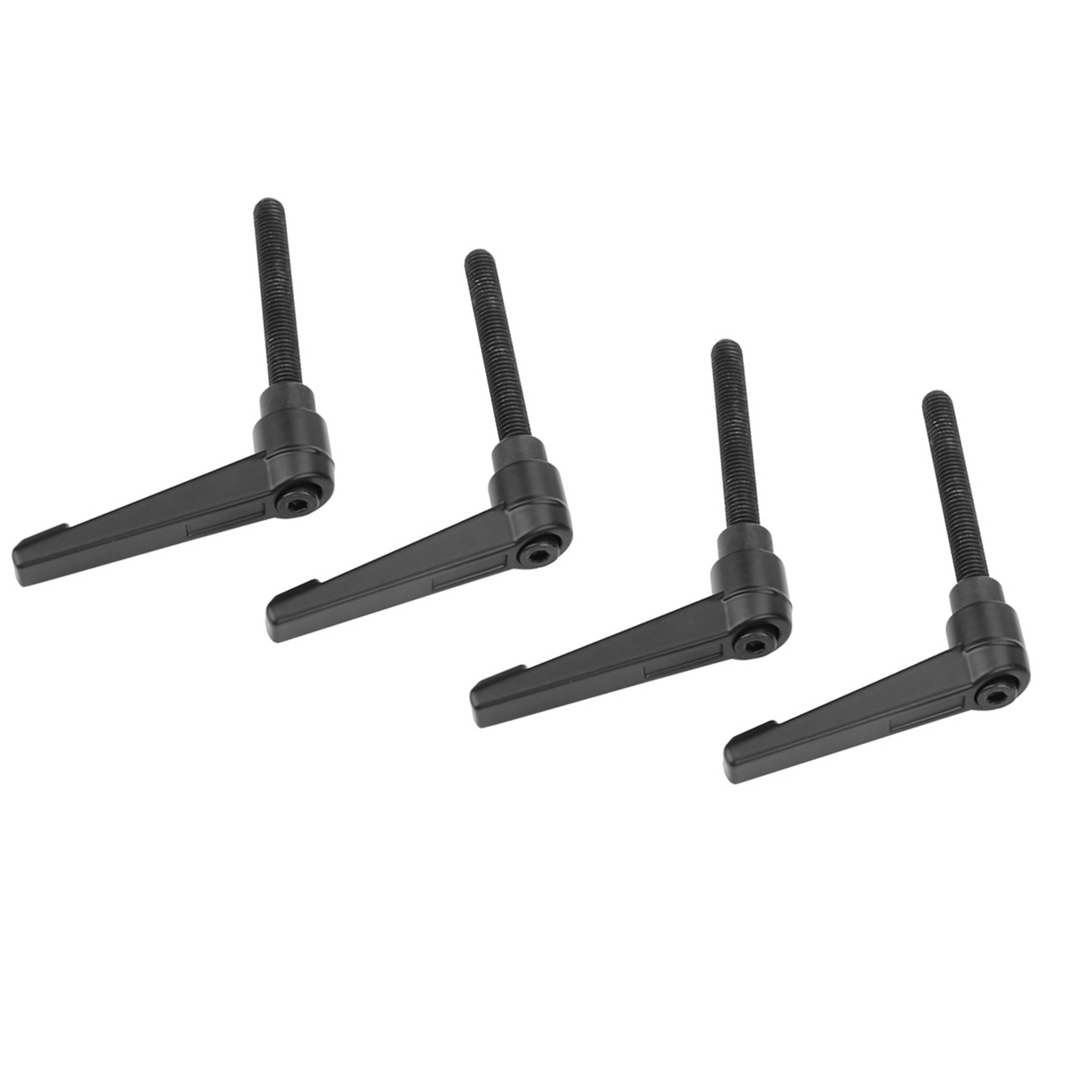 4 Boutons De Machine En Métal, Poignée De Fixation Réglable, Filetage Mâle M6 (50 Mm)