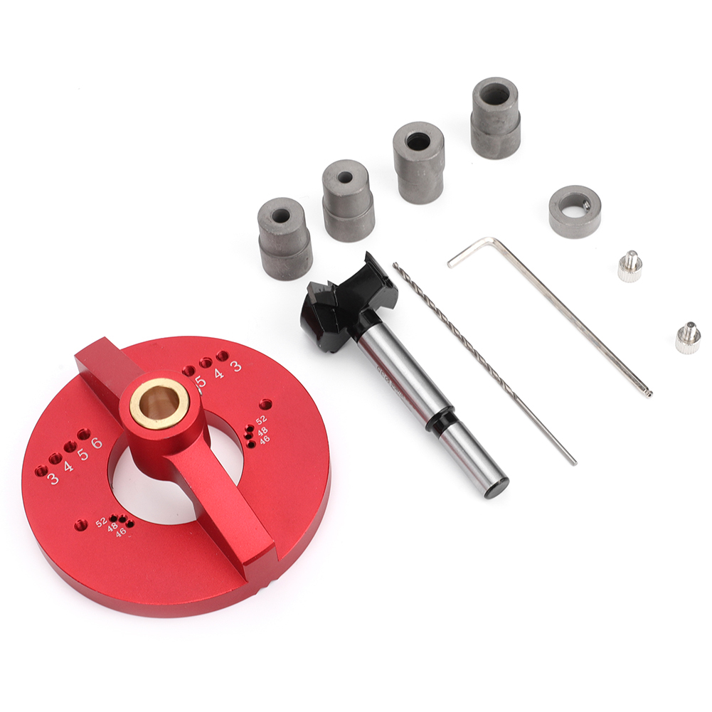Gabarit De Perçage Vertical Autocentrant Pour Le Travail Du Bois, Outil De Menuiserie 35 Mm