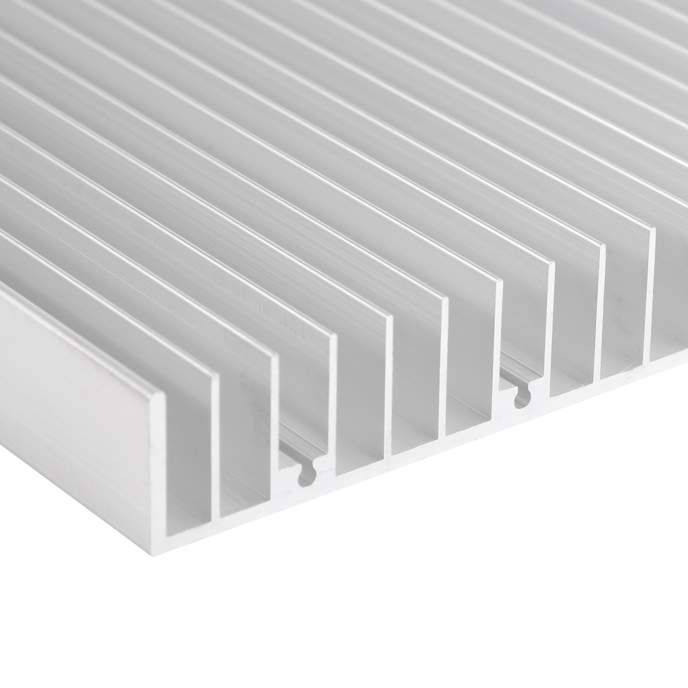 Dissipateur Thermique En Aluminium 300 X 140 X 20 Mm Pour Éclairage Led Haute Puissance (1 Pièce).