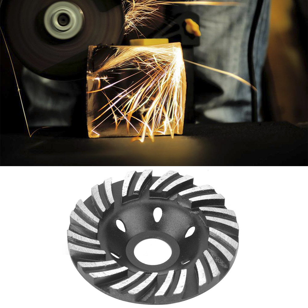 Meule Diamantée Segmentée De 100 Mm, Disque De Coupe Pour Béton, Marbre Et Granit