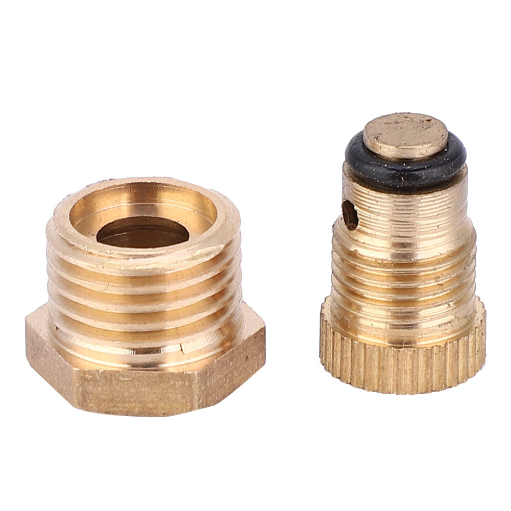 Kit De Remplacement De 5 Vannes De Purge D'Eau Rondes En Laiton Pour Compresseur D'Air G1/4