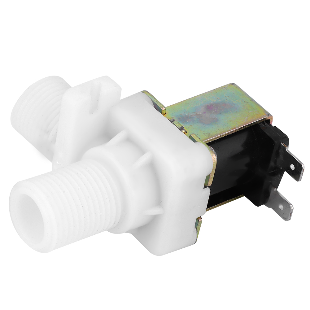 Électrovanne En Plastique À Angle Droit Pour Distributeur D'Eau, Interrupteur De Débit G1/4" Nc, Pour Distributeur D'Eau, 220-240 V Ca.
