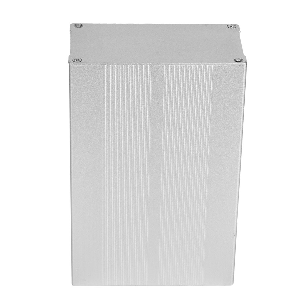 Boîtier En Alliage D'Aluminium Argenté Sable Pour Circuit Imprimé, 55 X 106 X 160 Mm