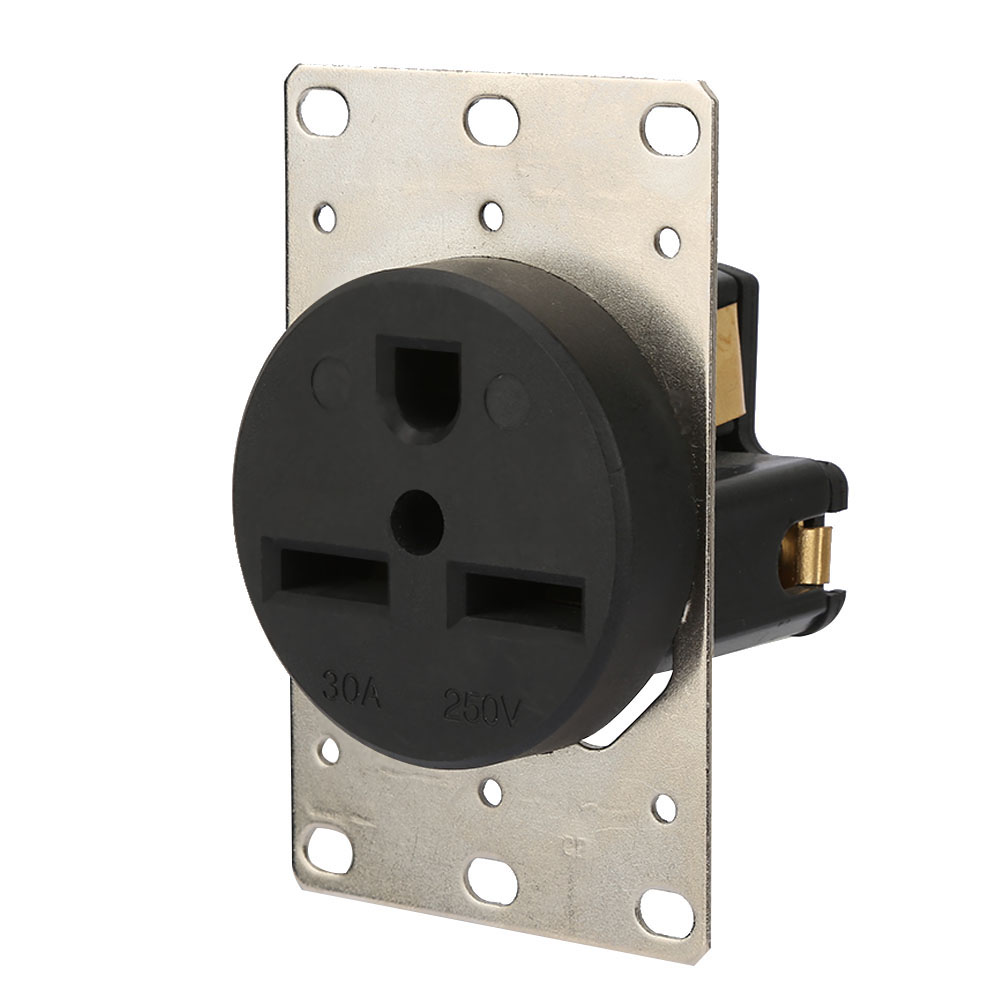 Prise De Courant Industrielle Nema6-30r 30a 250v À 3 Trous Avec Connecteur De Câble