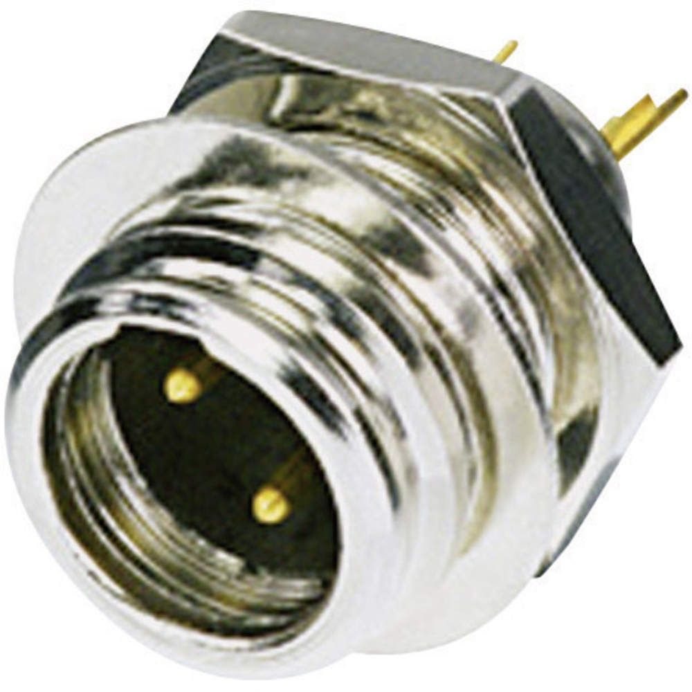 Rean Av Rt3mp Miniatur-xlr-steckverbinder Stecker, Einbau Vertikal Polzahl: 3 Silber 1 St.