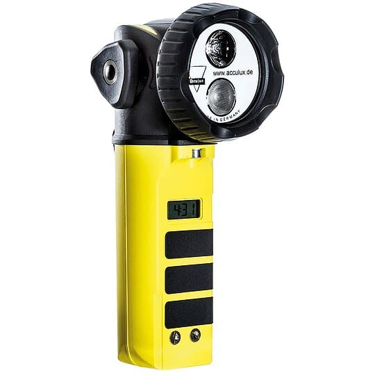 Acculux Hl 35 Ex High Power 458681 Handlampe Ex Zone: 0, 1, 2, 20, 21, 22 450 Lm 300 M