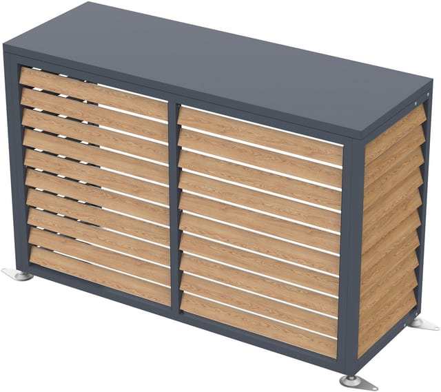 Westmann Wärmepumpenabdeckung "Boxa M", 50 × 140 × 97 cm (L × B × H)