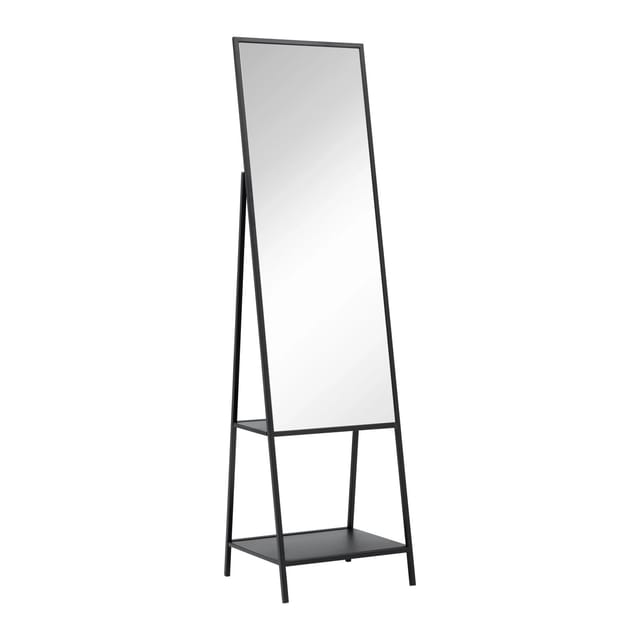 Bessagi Home Spiegel Milana Schwarz ca. 46x171x41 cm