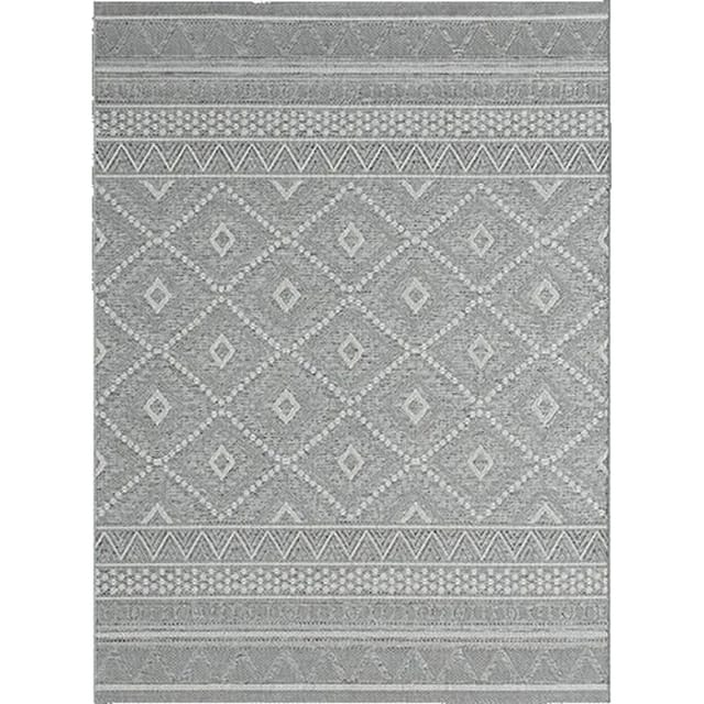 Mömax Flachwebteppich Ottawa 1 in Grau ca. 120x140cm