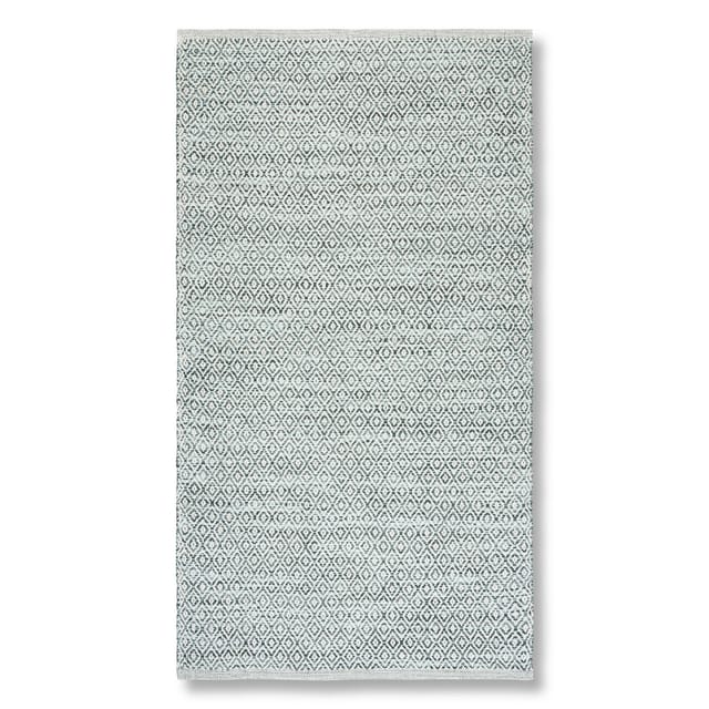 Mömax Handwebteppich Carola 1 in Grün ca. 60x120cm