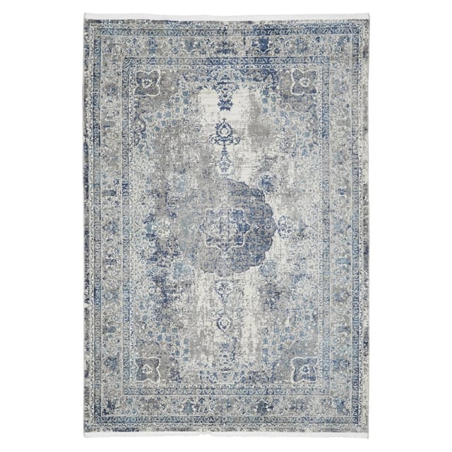 Mömax Webteppich Marcus 3 in Hellgrau ca. 160x230cm