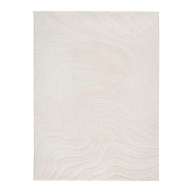 Mömax Kunstfell New Wave 2 in Beige ca. 120x170cm