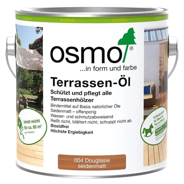 004 Douglasien Öl Naturgetönt 2,5 Ltr - Osmo