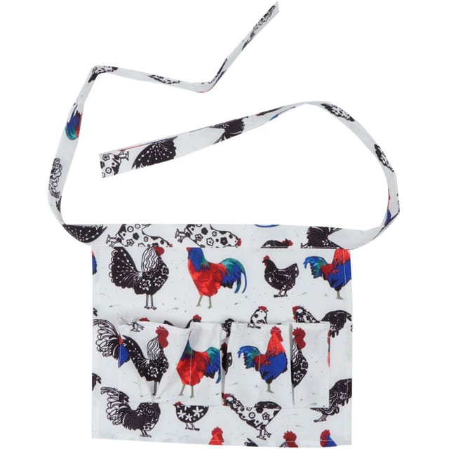 Kimiss Halbeier-sammelschürze Mit Mehreren Taschen – Eiersammelrock Für Hühnerzüchter – Schutzrock Für Den Eiertransport (2 S)