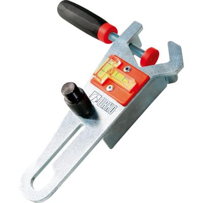 URKO 43005 Laserhalter Rohr-D. 12-32 mm doppelte Gewindeschraube 1/4Zoll und 5/