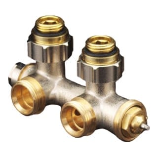 Oventrop - Anschlussarmatur Multiblock t 1184034 Ein-/Zweirohr Anschluss ag 1/2' e