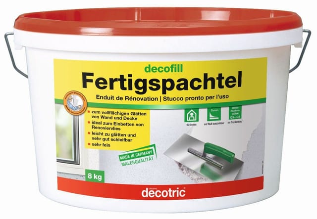 Decofill Fertigspachtel 8 kg Fertigspachtel - Decotric
