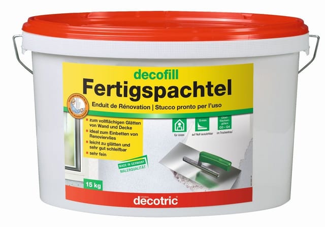 Decofill Fertigspachtel 15 kg Fertigspachtel - Decotric