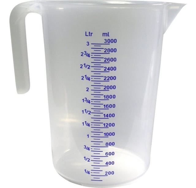 Messbecher 3 l Polyethylen