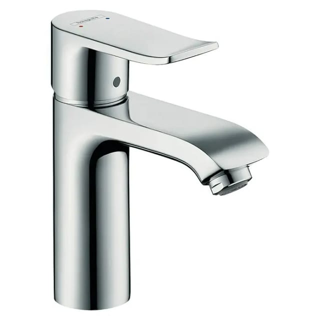 Hansgrohe - Metris New - Waschtisch Einhebelmischer 110 mit Ablaufgarnitur, verchromt 31080000