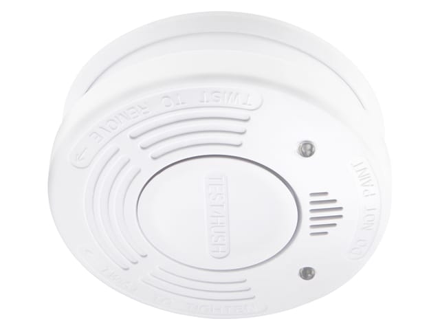 Alecto SD1010 Rauchwarnmelder inkl. 10 Jahres-Batterie batteriebetrieben (Ø x H) 102 mm x 35 mm
