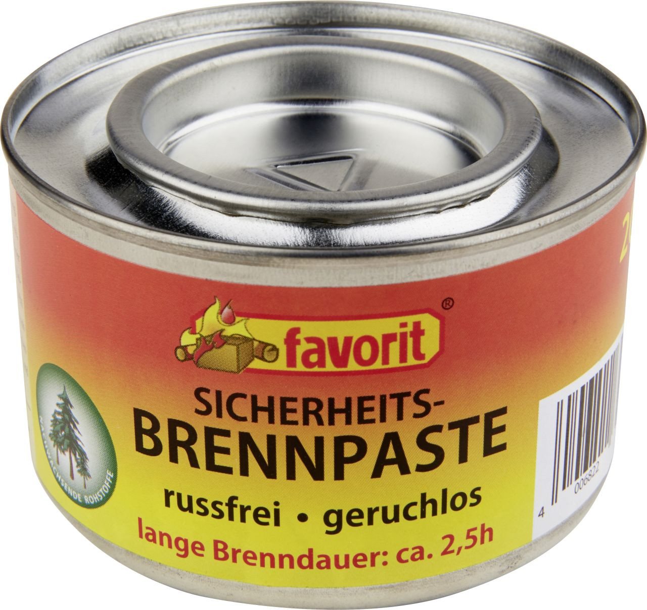 Favorit Sicherheitsbrennpaste in der Dose 200 g Kaminanzünder & Brennstoffe