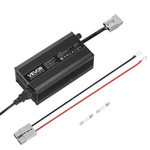 VEVOR 12 V 20 A Batterieladegerät, 14,6 V, DC Ladespannung, mit Anderson-Anschluss, LED-Anzeige, 0-V-Aktivierung, für
