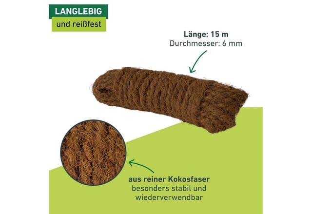 Kokosgarn 15m Banderole