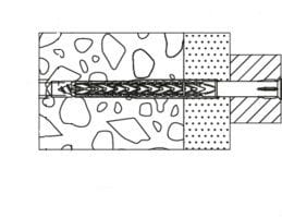 Universal-Rahmendübel FUR-T