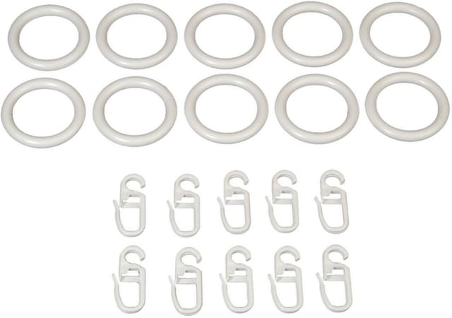 Gardinenringe für Gardinenstangen Como ø 20 mm