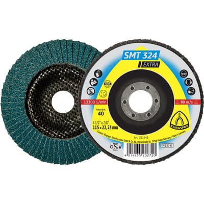 Schleifmopteller SMT 324 115mm K 40 ger. Klingspor