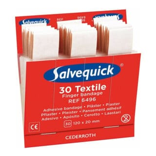Salvequick Nachfüllpackungen elastische Fingerverbände