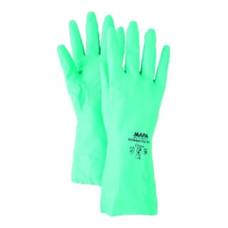 Handschuh Ultranitril 492, Größe 9, grün