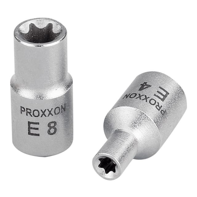 6,3mm 1/4 Zoll Aussentorx-Einsatz E 5
