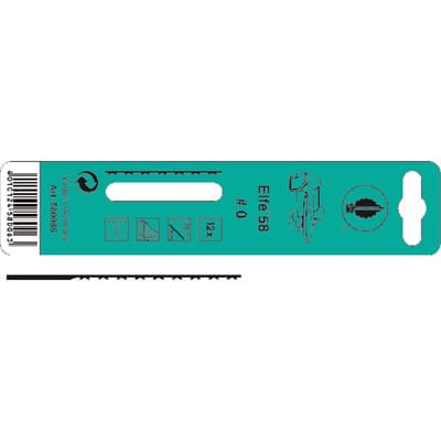 Laubsägeblatt Elfe Multizahn Nr.580736 Gr. 7