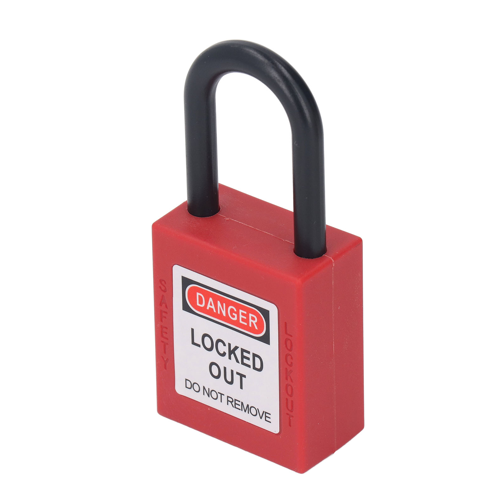 Cadenas De Sécurité À Isolation Énergétique, Étanche À La Poussière, En Nylon De 38 Mm Avec 2 Clés, Pour Système De Consignation Et D'Étiquetage.
