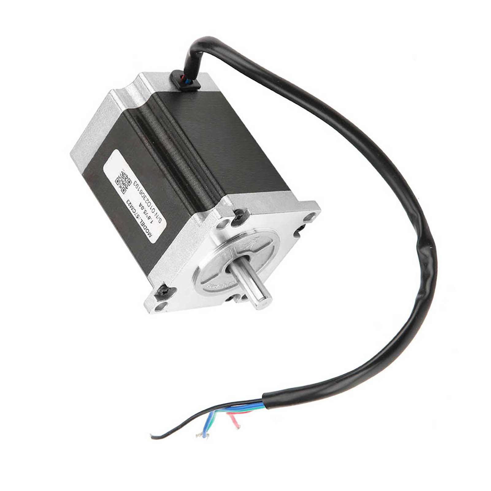 Moteur Pas À Pas Cnc Nema23 Biphasé 57cm23 5a 2,1 Nm, Arbre De 8 Mm, Longueur De 76 Mm