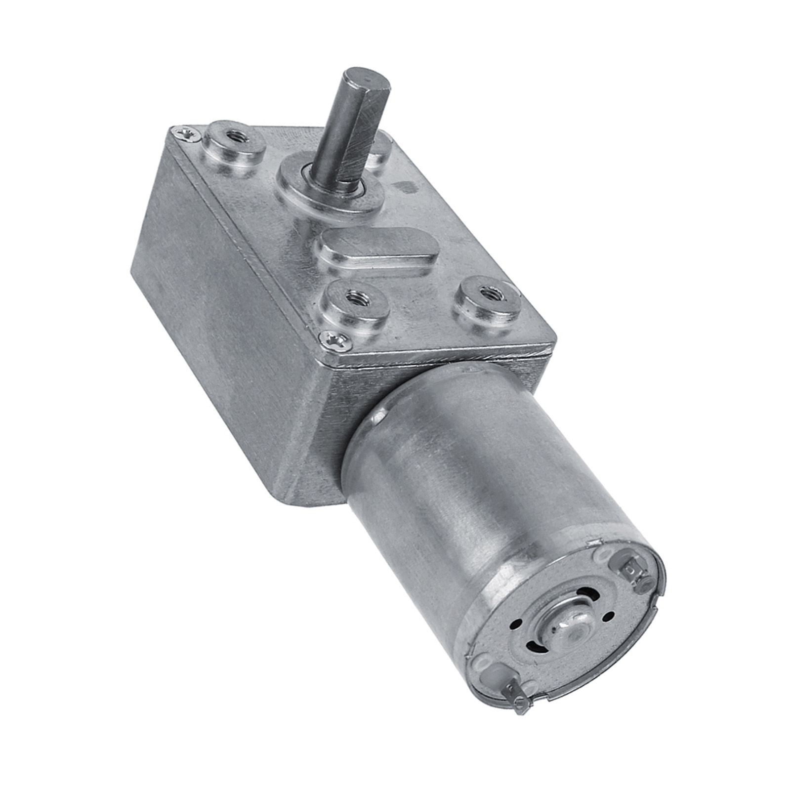 Moteur À Engrenages À Vis Sans Fin Réversible À Couple Élevé, Moteur Réducteur Cc 12 V (40 Tr/min)