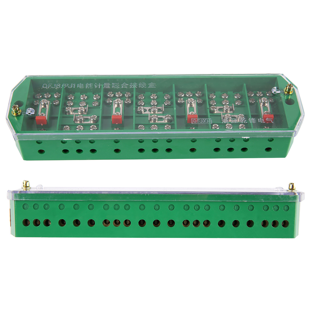 Boîte De Jonction Électrique Pour Compteur Domestique Triphasé À 4 Fils Qfj6/pj1