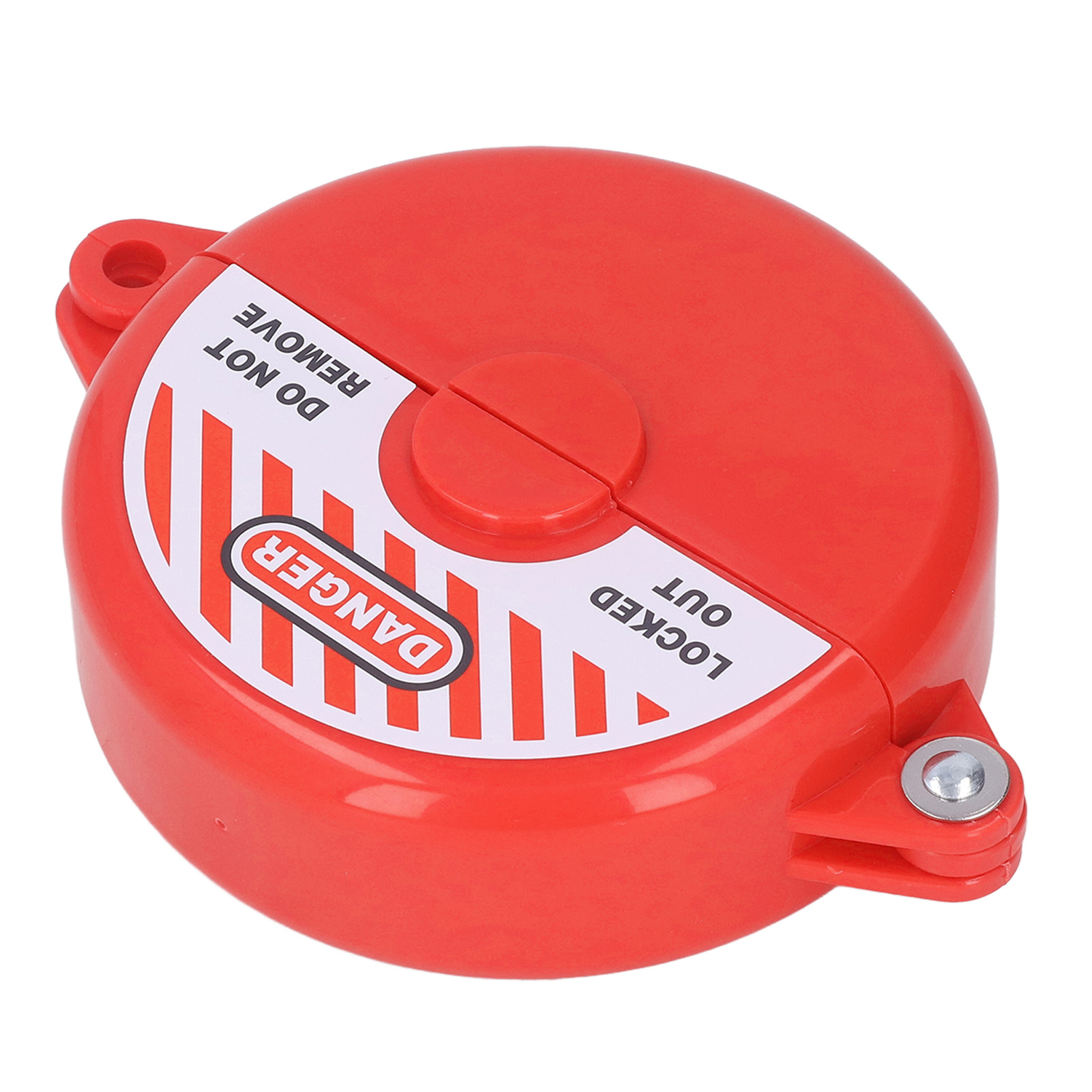 Verrou De Sécurité Pour Vanne À Guillotine En Plastique Abs, Dispositif De Verrouillage Pour Jardin Extérieur, Tige De Vanne De 64 À 127 Mm, Rouge