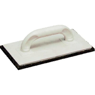 Kunststoff-Reibebrett 12x24cm 10mm Zellgummi schwarz Kronen
