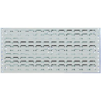 Schlitzplatte 991x457mm grau RAL 7035 1 Stück